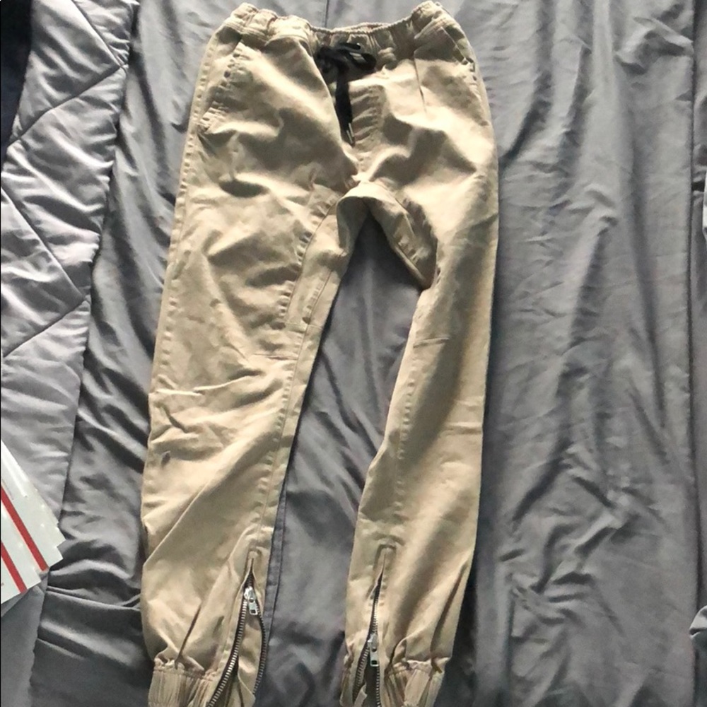Forever 21 khaki joggers